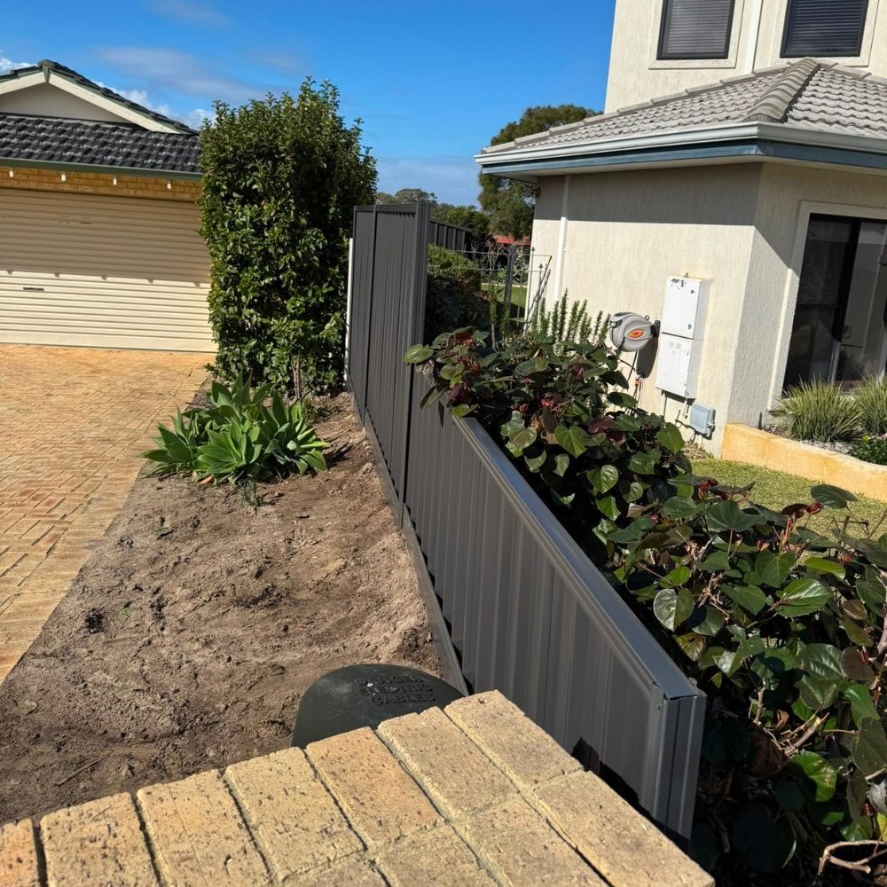 Completed fencing project in Perth WA by Prime Fencing Australia.