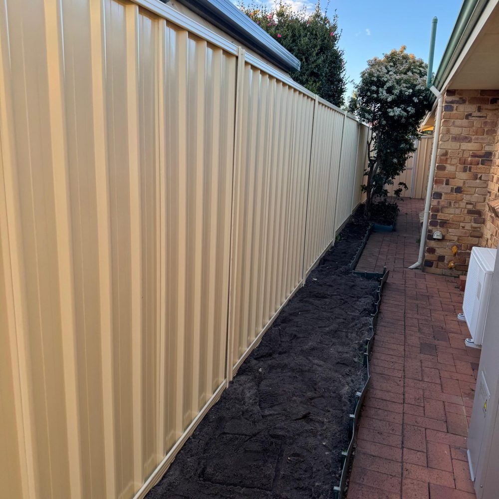 Completed fencing project in Perth WA by Prime Fencing Australia.