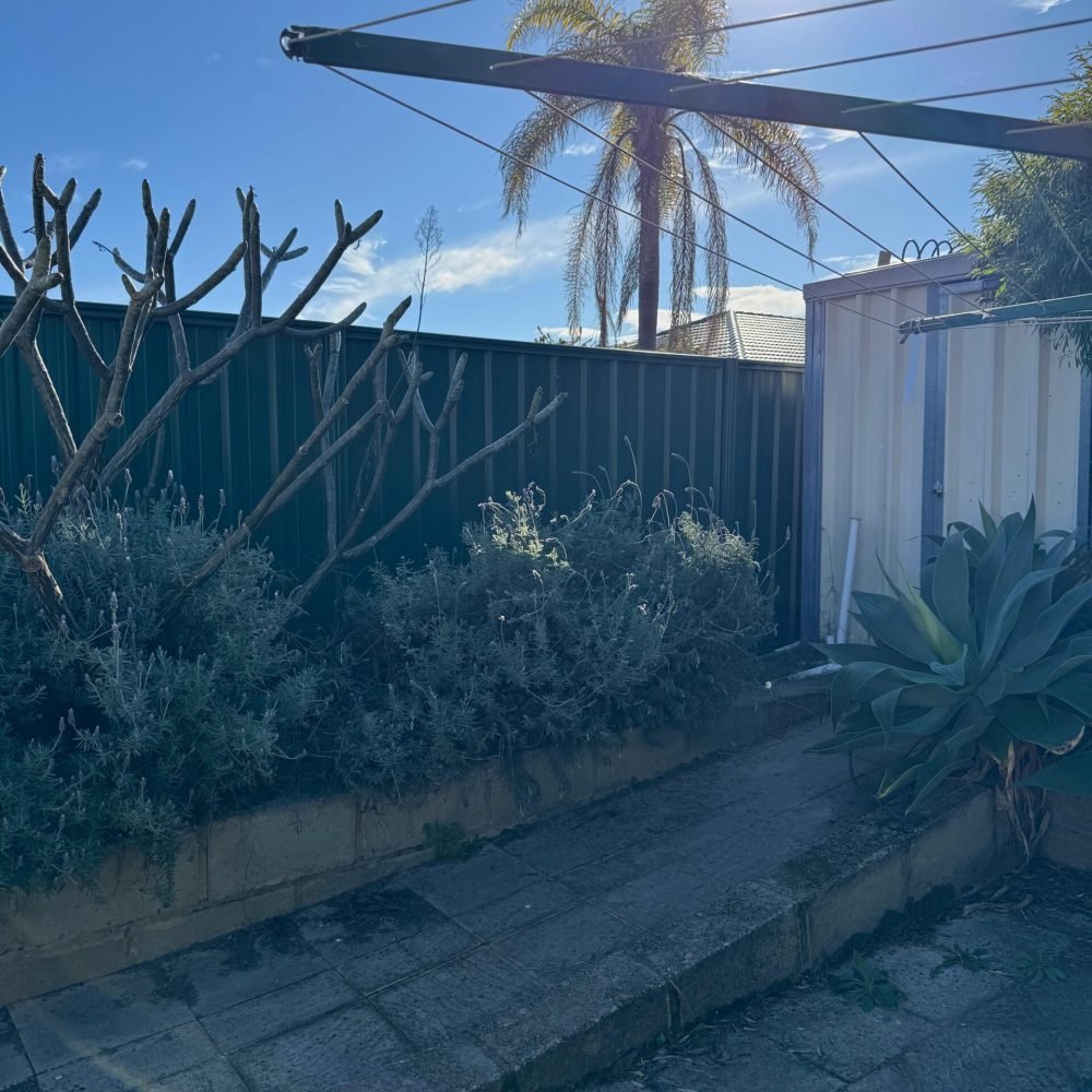 Custom fencing installation completed in Perth WA.
