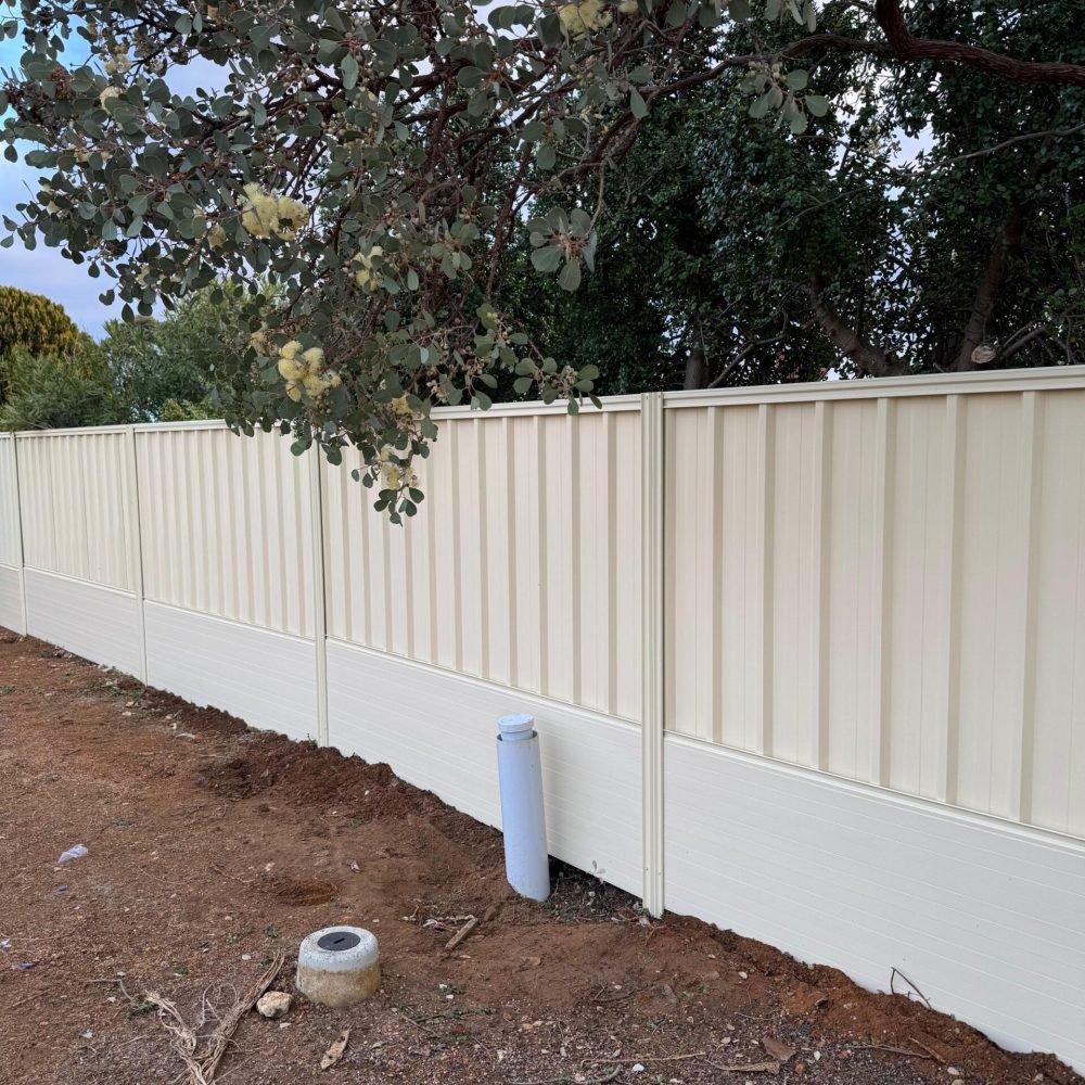 Custom fence project completed in Perth WA.