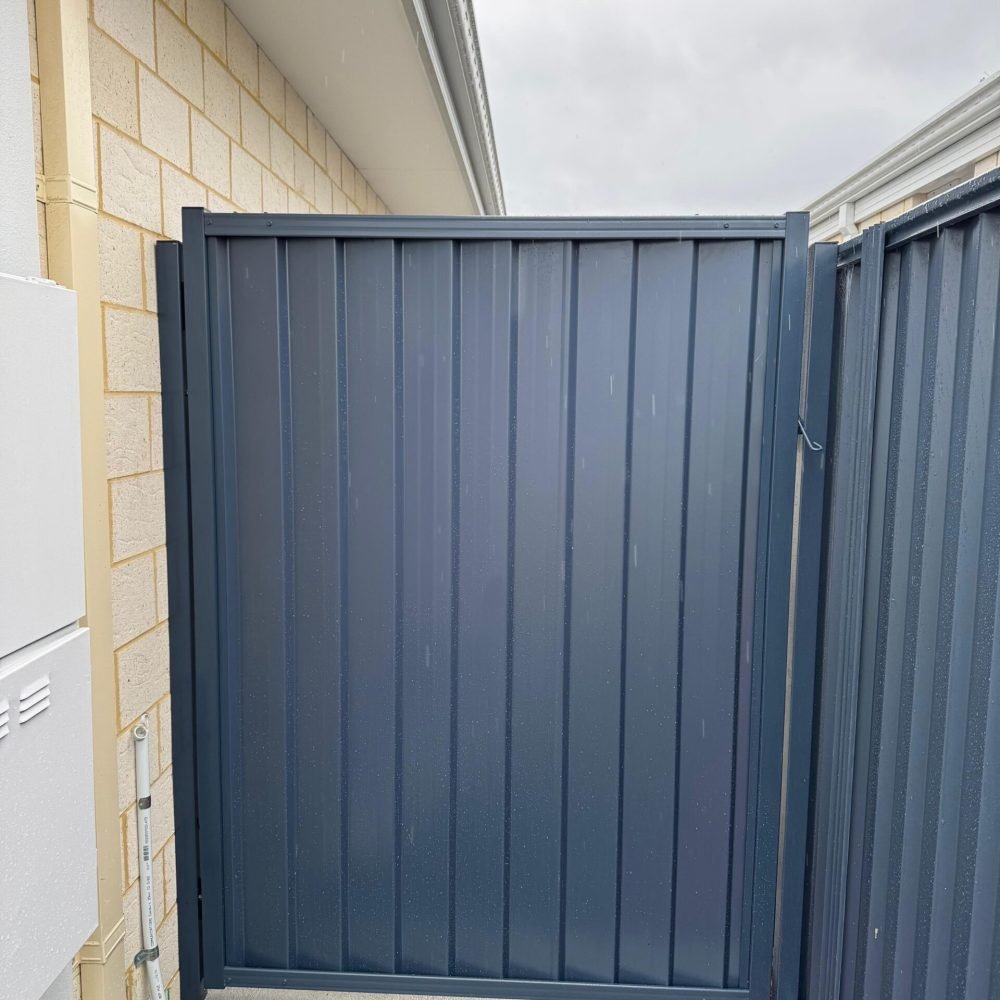 Boundary fencing project completed in Perth WA.