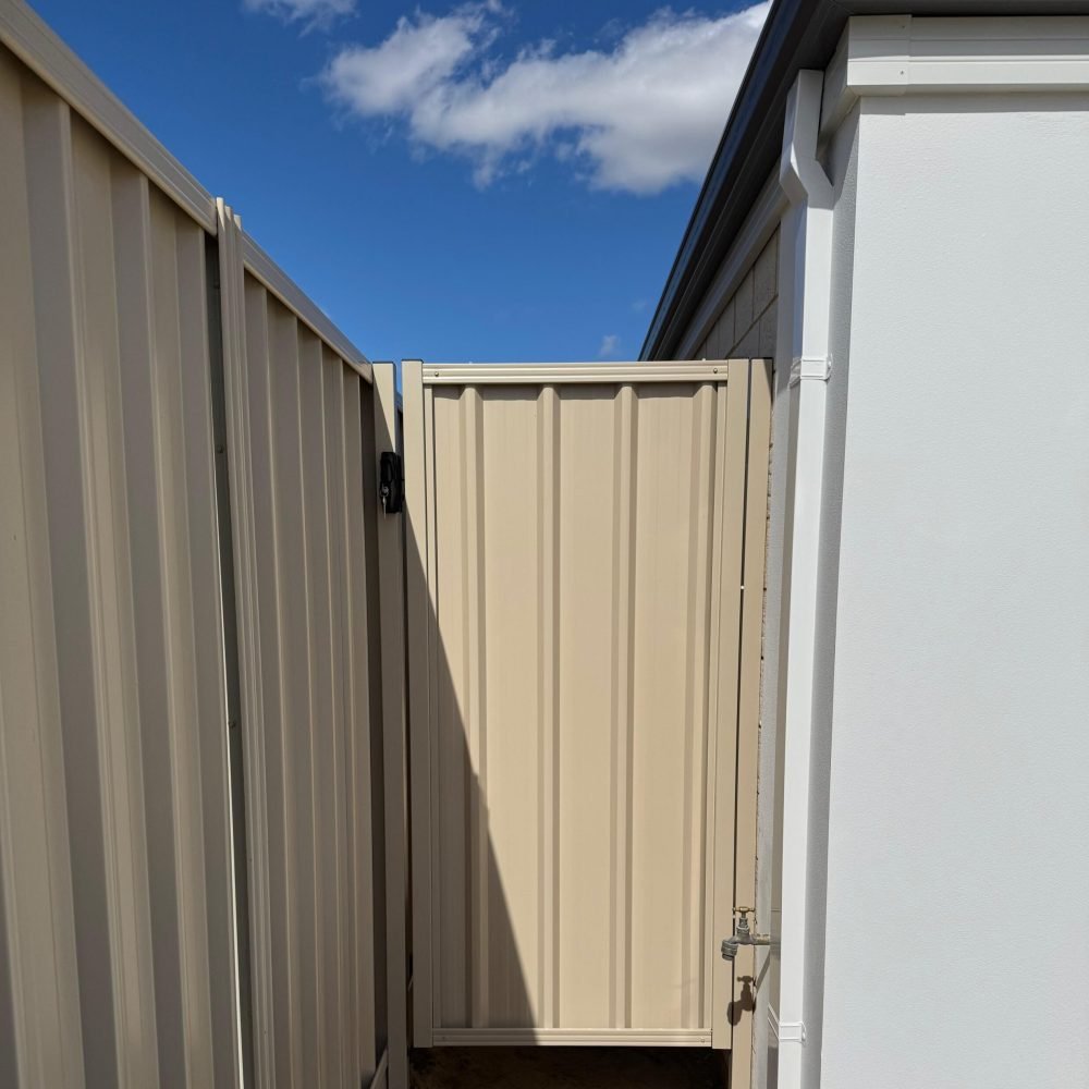 Residential fence project completed in Perth WA.
