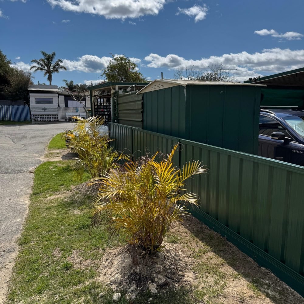 Completed fencing project in Perth WA by Prime Fencing Australia.