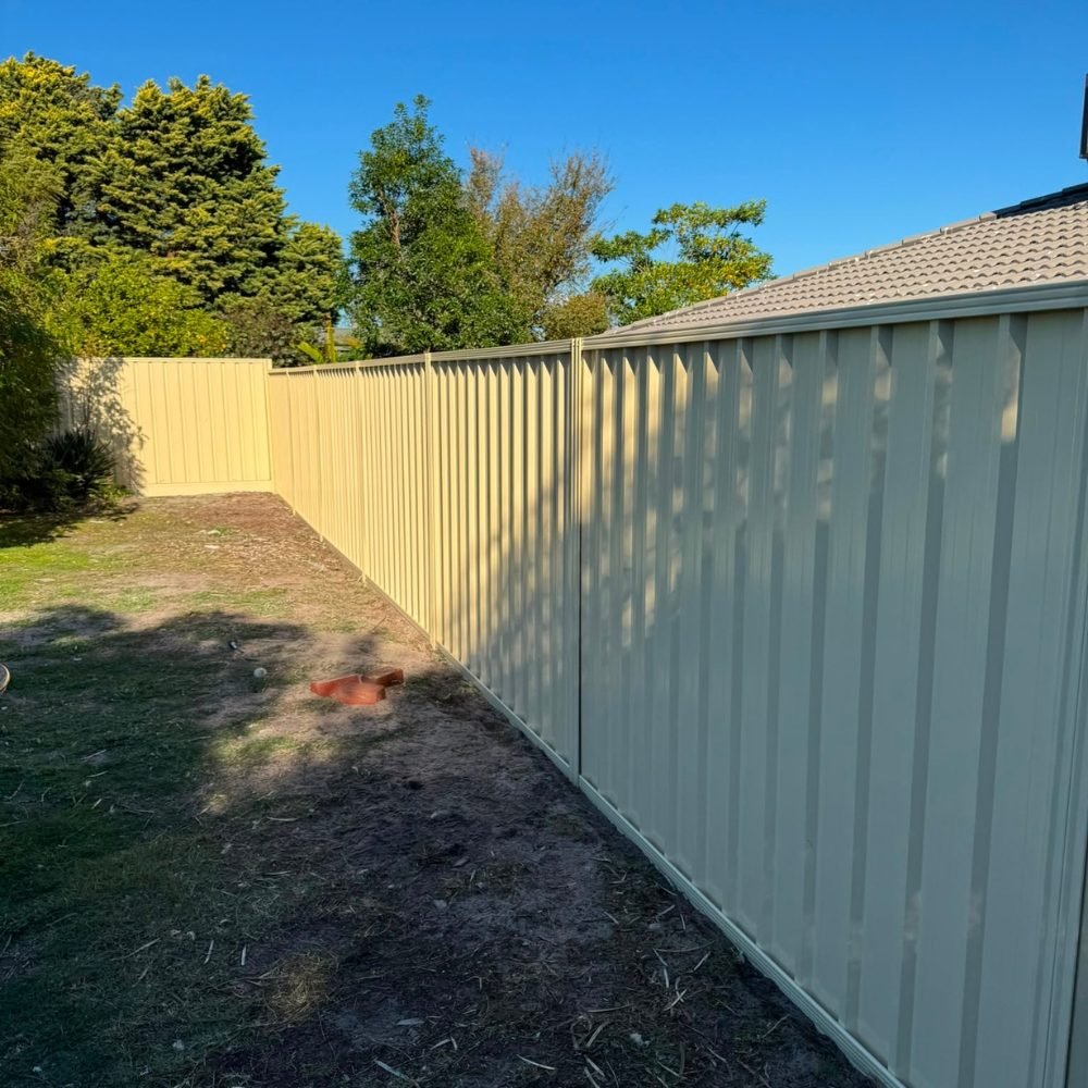 Fencing project completed in Perth WA by Prime Fencing Australia.